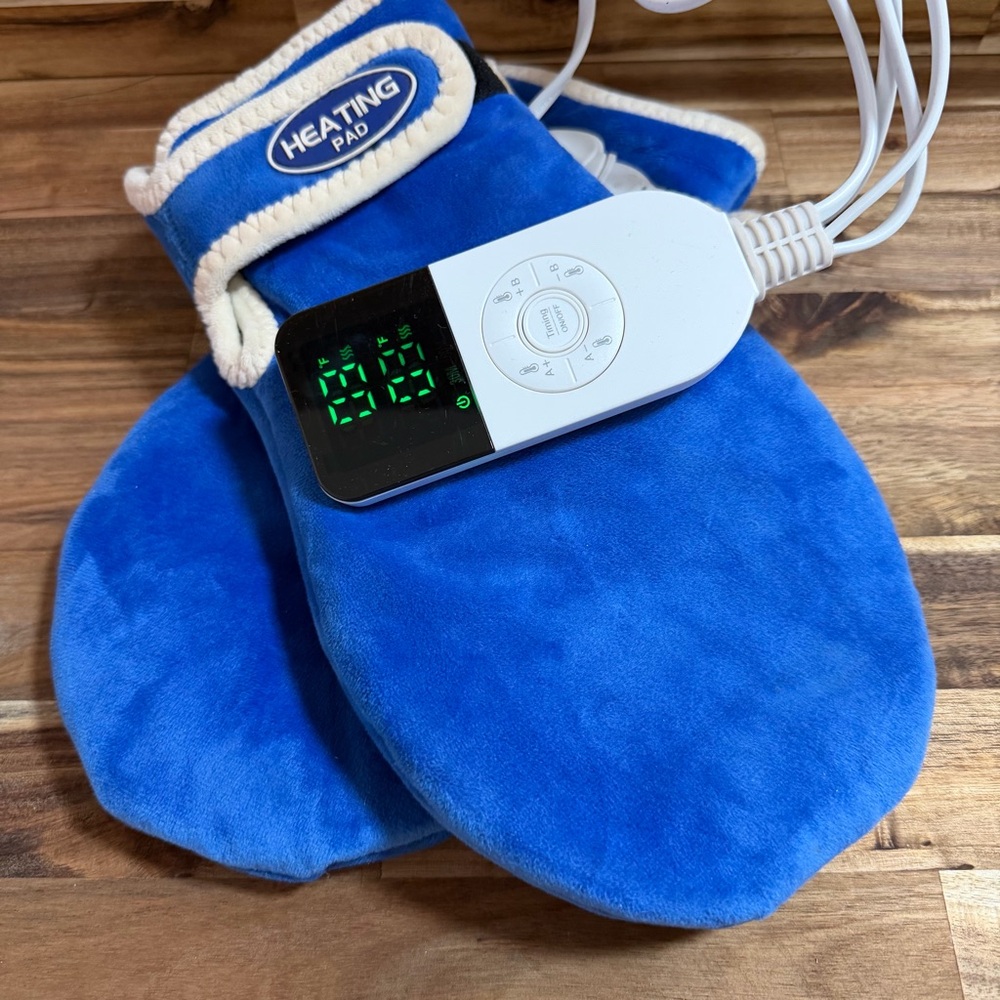 Heath Ceramics Blue Electric Heating Mitts with Controller
